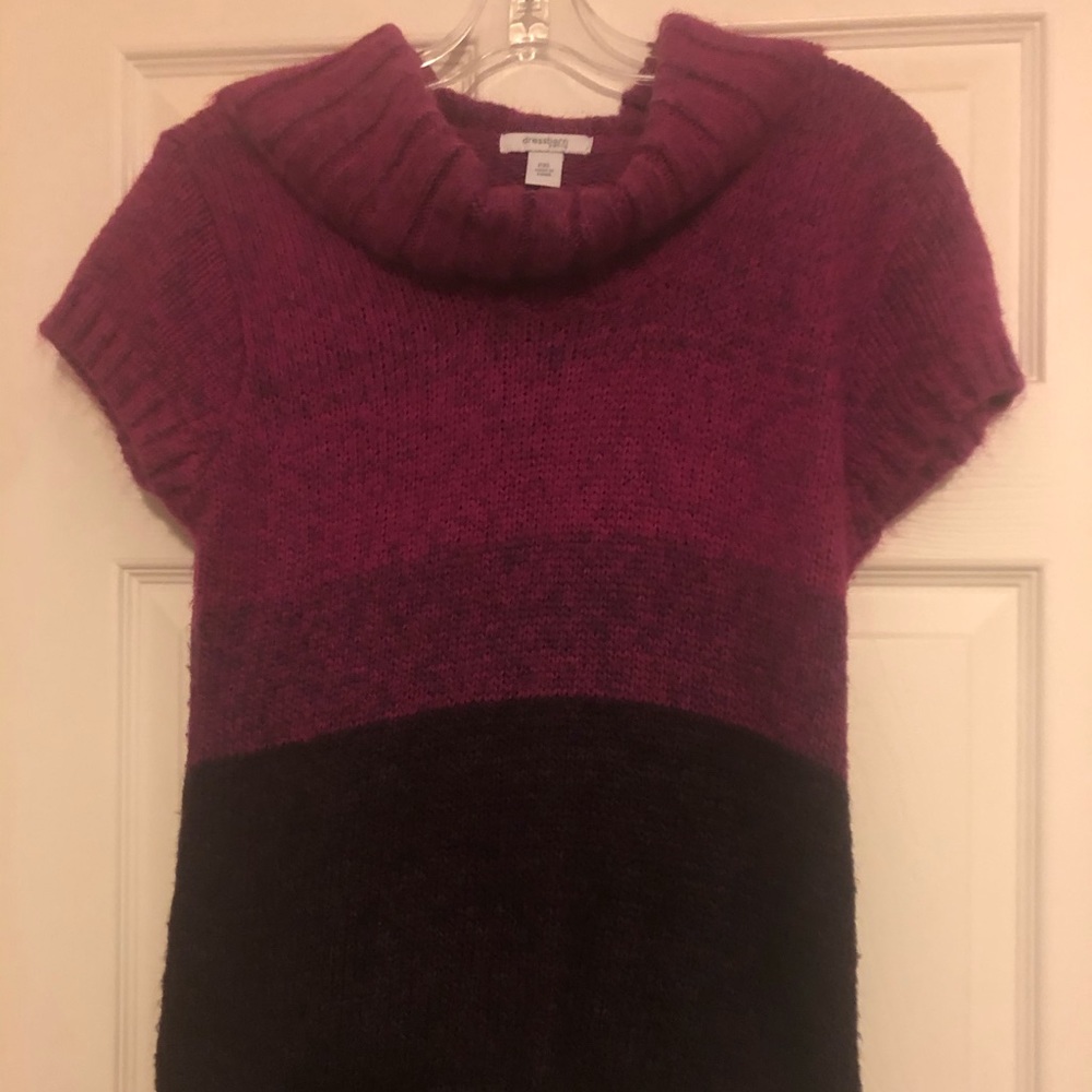 Short sleeve sweater